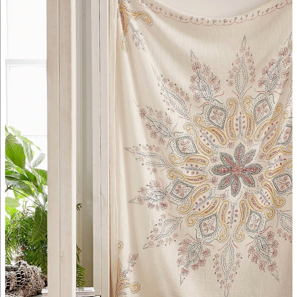 Urban Outfitters floral tapestry